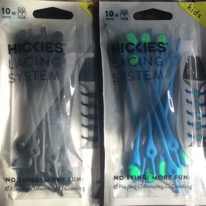 Hickies lacing System 2 Pairs for Kids